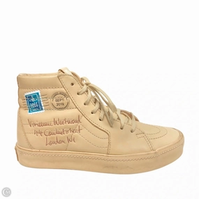 Shoes Sneakers By Vans In Cream, Size: 5.5 QuickDrying