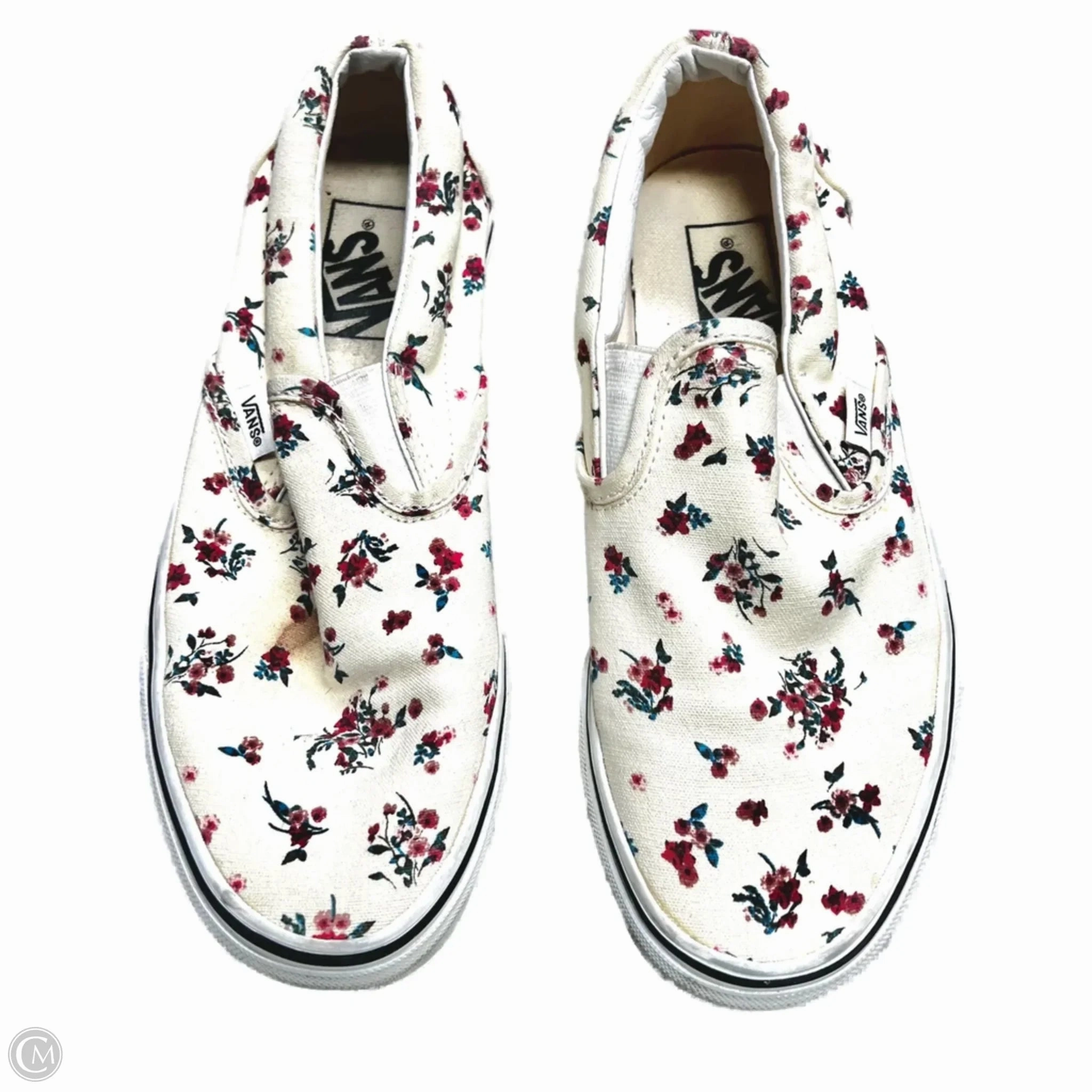 Rollbar Torsion Control Shoes Sneakers By Vans In Floral Print, Size: 8