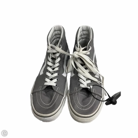 Rubber Traction Grip Shoes Sneakers By Vans In Grey, Size: 7