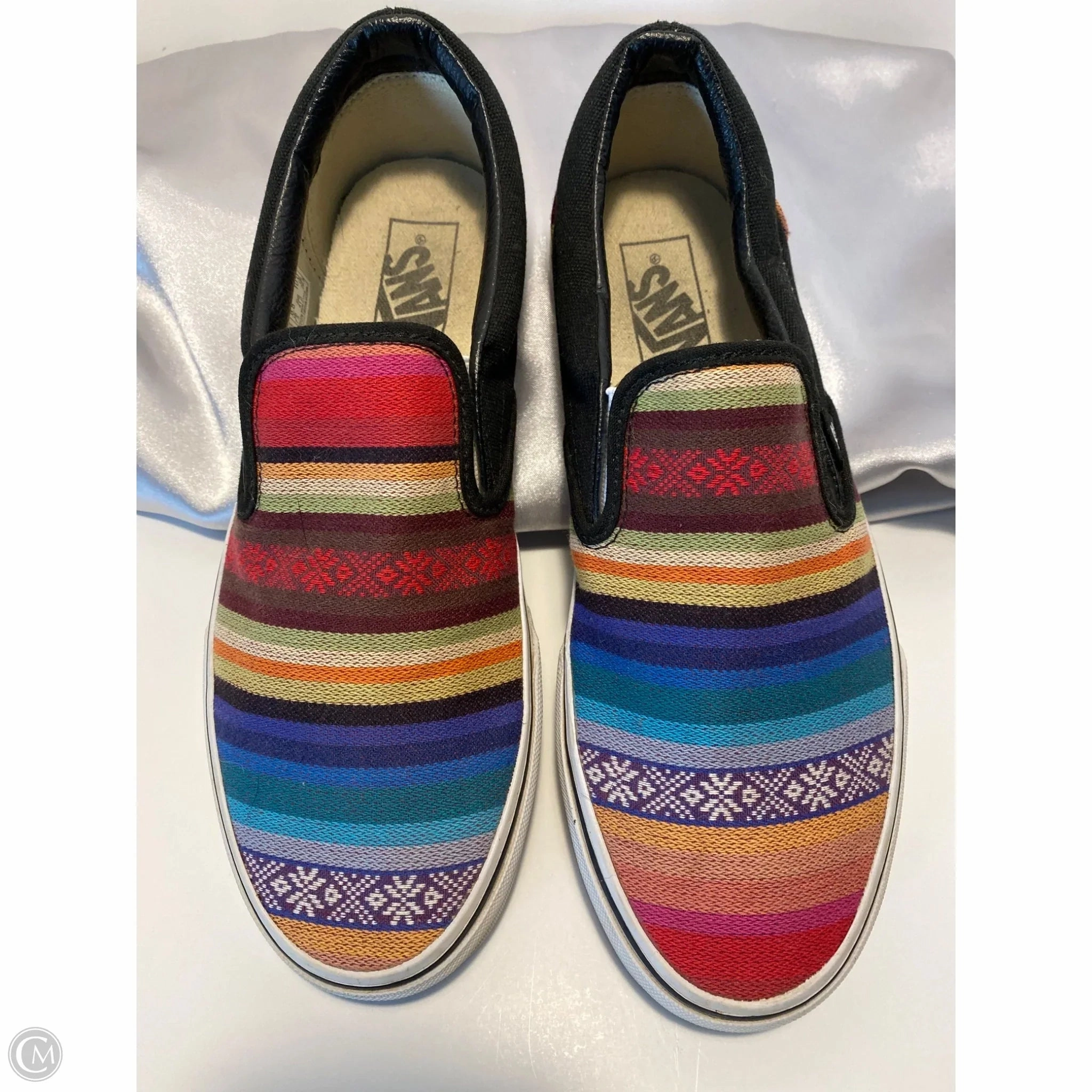 Walk Safe Durable Lacing Shoes Sneakers By Vans In Multi-colored, Size: 10