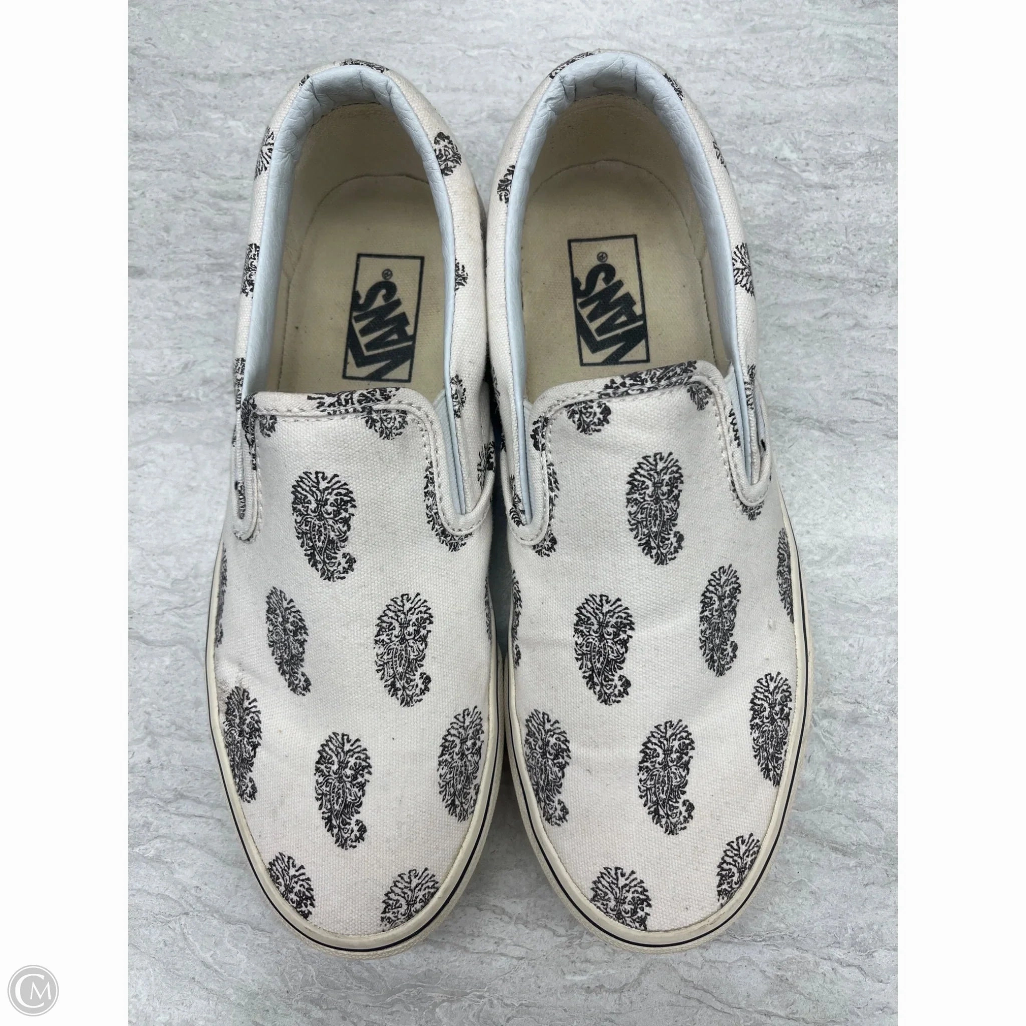 City Shift Tear Resistant Textile Shoes Sneakers By Vans In Paisley Print, Size: 9.5