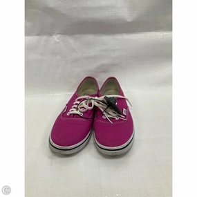 Orthopedic Arch Support Casual Utility Shoes Sneakers By Vans In Pink, Size: 6.5