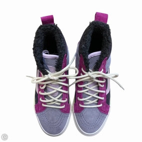 Quick Footwear Adaptive Fit Design Shoes Sneakers By Vans In Purple, Size: 7