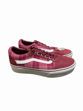 Shoes Sneakers By Vans In Red, Size: 9.5 Hybrid Wear Modern Routine