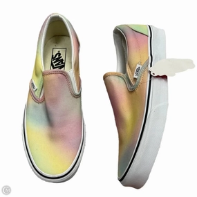 Shoes Sneakers By Vans In Tie Dye Print, Size: 8 Weekend Active Zoned Cushioning