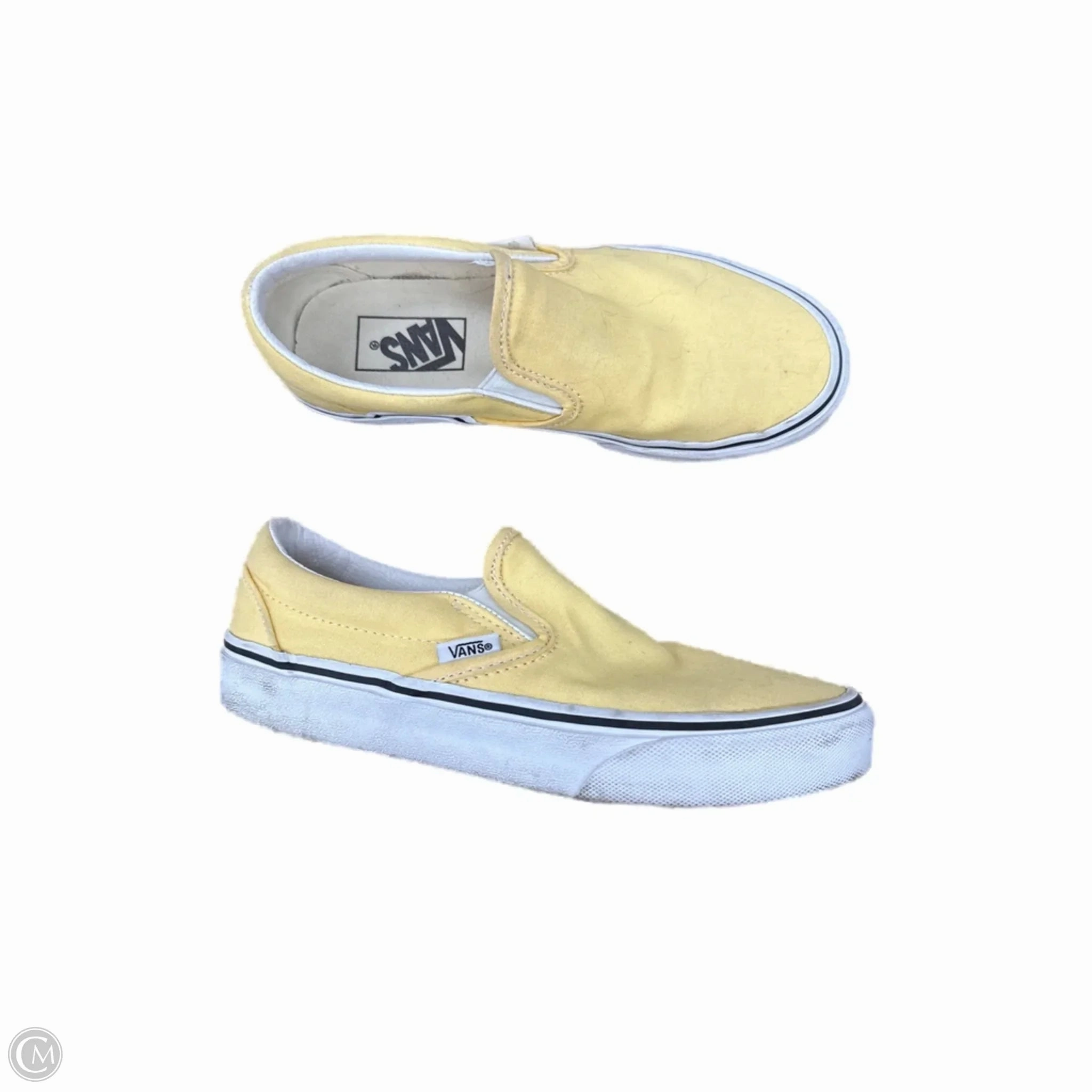 Shoes Sneakers By Vans In Yellow, Size: 6.5 Comfortable Run