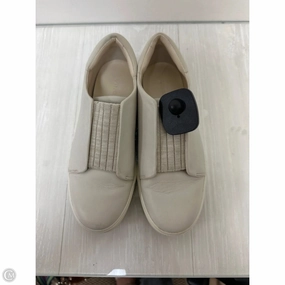 Shoes Sneakers By Vince In White, Size: 6.5 Extended Heel Support