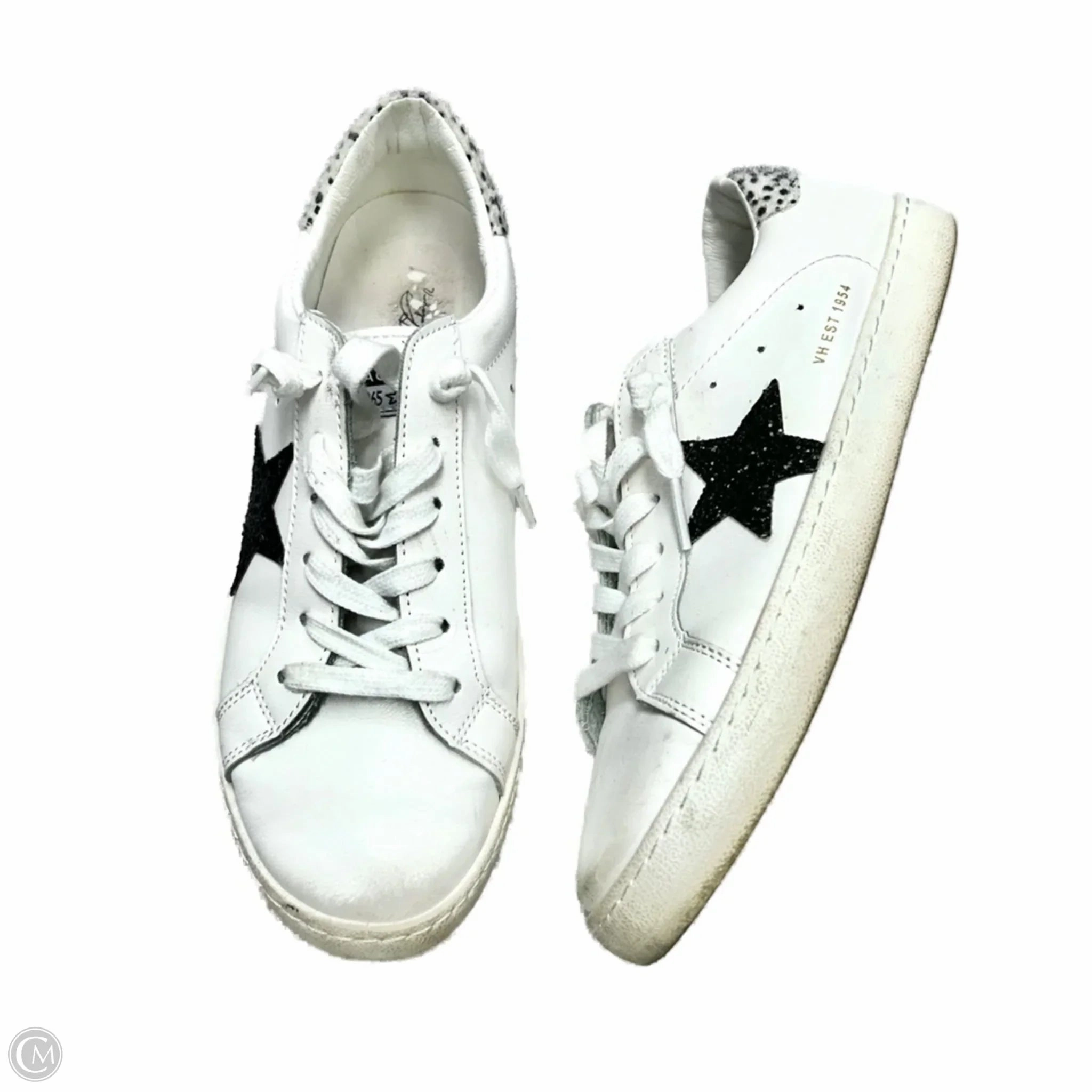 Shoes Sneakers By Vintage Havana In Black & White, Size: 8.5 Comfortable to wear Reinforced Quarter