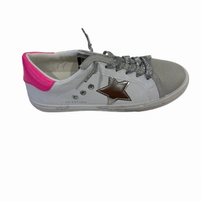 Hyper Elastic Polymer Shoes Sneakers By Vintage Havana In White, Size:7.5