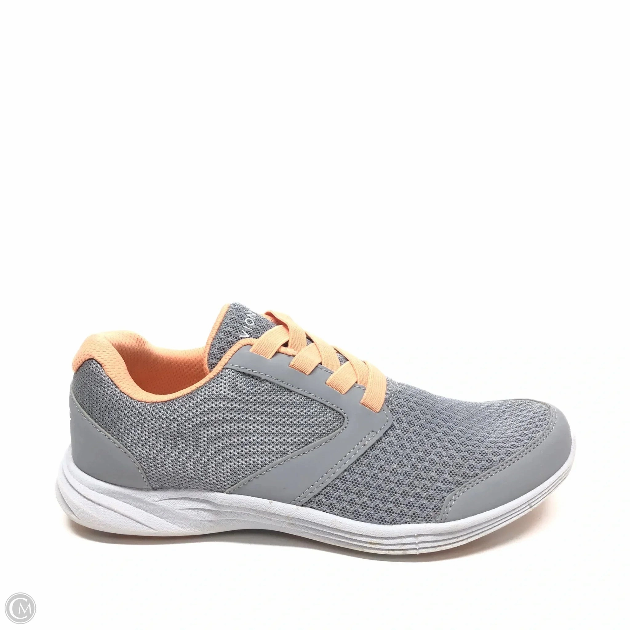 Shoes Sneakers By Vionic In Grey & Orange, Size: 6.5 Boost Power