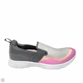 Sneaker Online Shopping SlipResistantOutsole Shoes Sneakers By Vionic In Grey & Pink, Size: 7.5