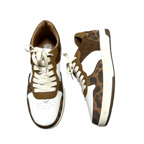 Comfort Flex Water resistant upper Shoes Sneakers By Yellow Box In Animal Print, Size: 10