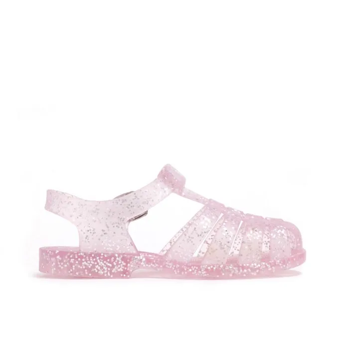 Shooshoos :: Jelly Sandal Pink Glitter