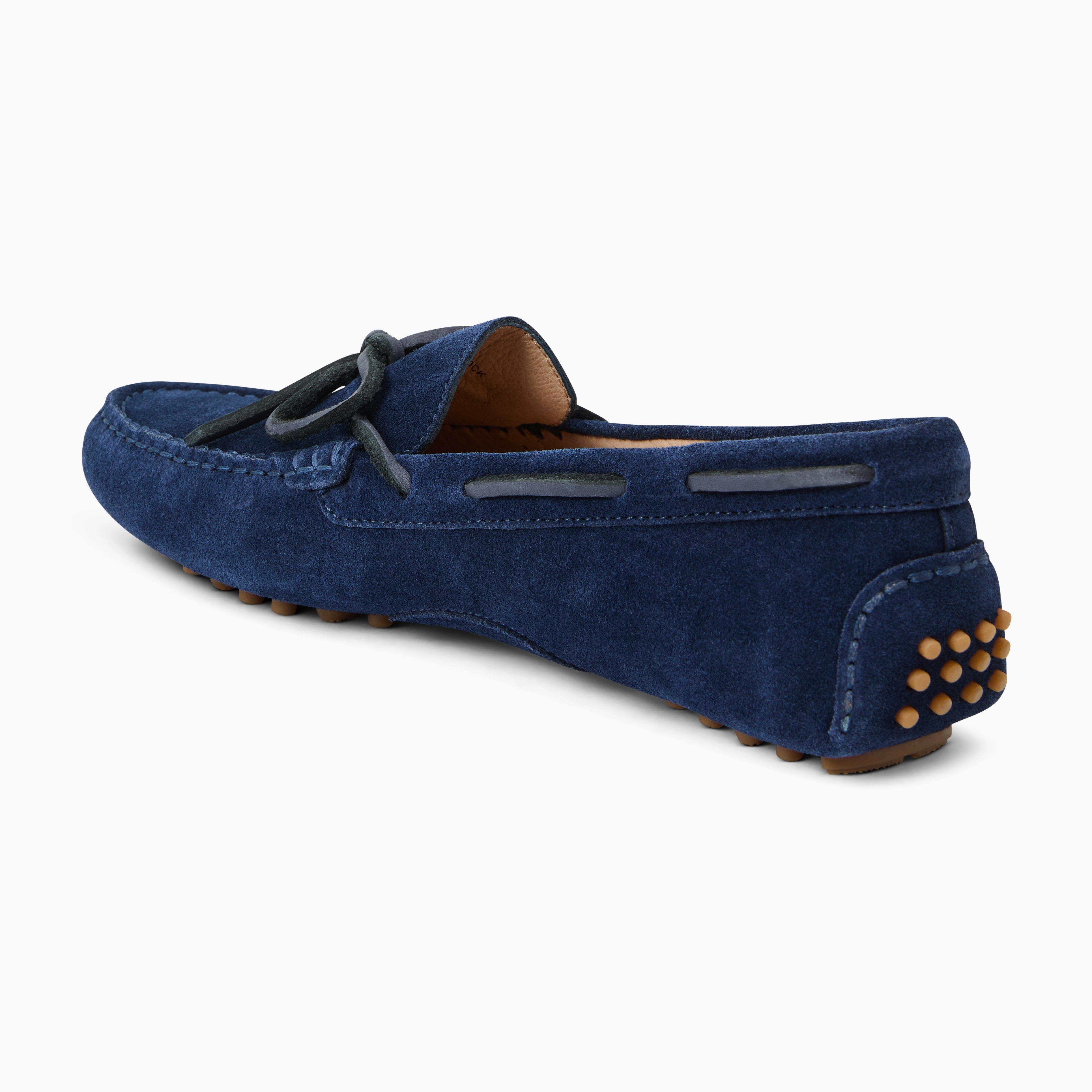 Shore Suede Driver Arch Support Shoes Happy Feet Design