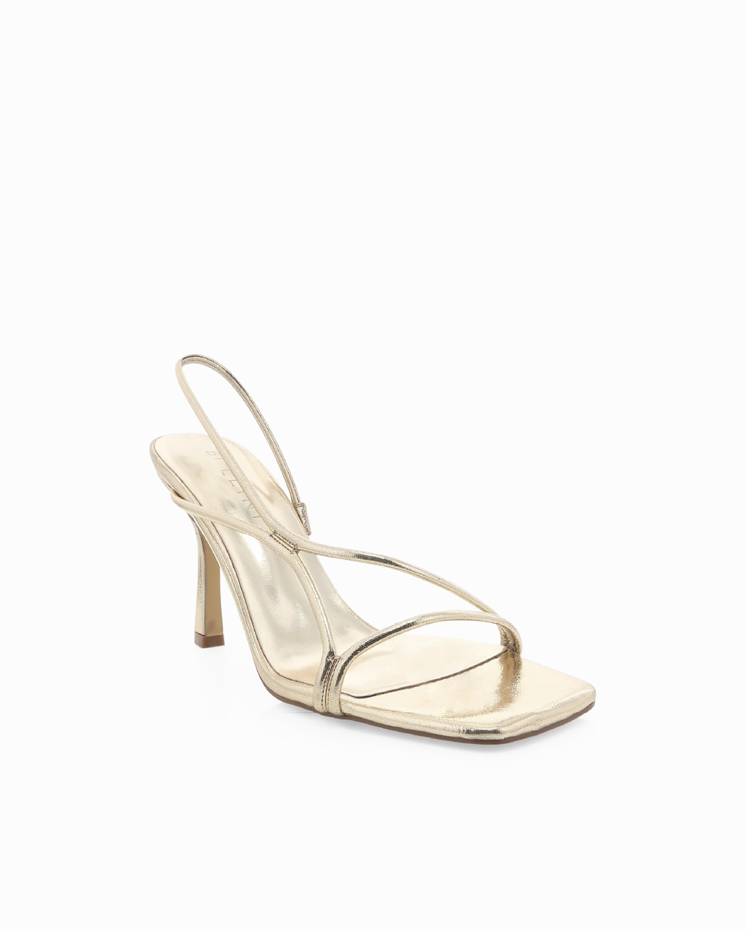 Open Toe Pumps Comfy Spark SOLEIL - GOLD METALLIC