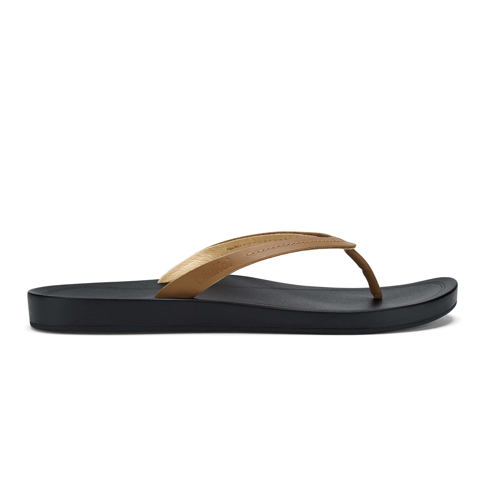 Lalahi - Tan / Lava Rock Removable Footbed