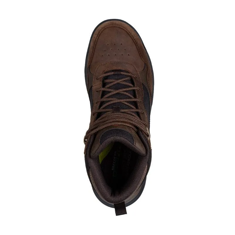 Skechers Mens Brown Leather Cambert Boot - 210932