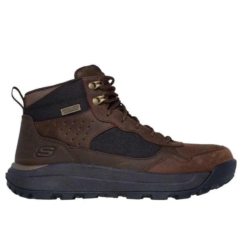 Skechers Mens Brown Leather Cambert Boot - 210932