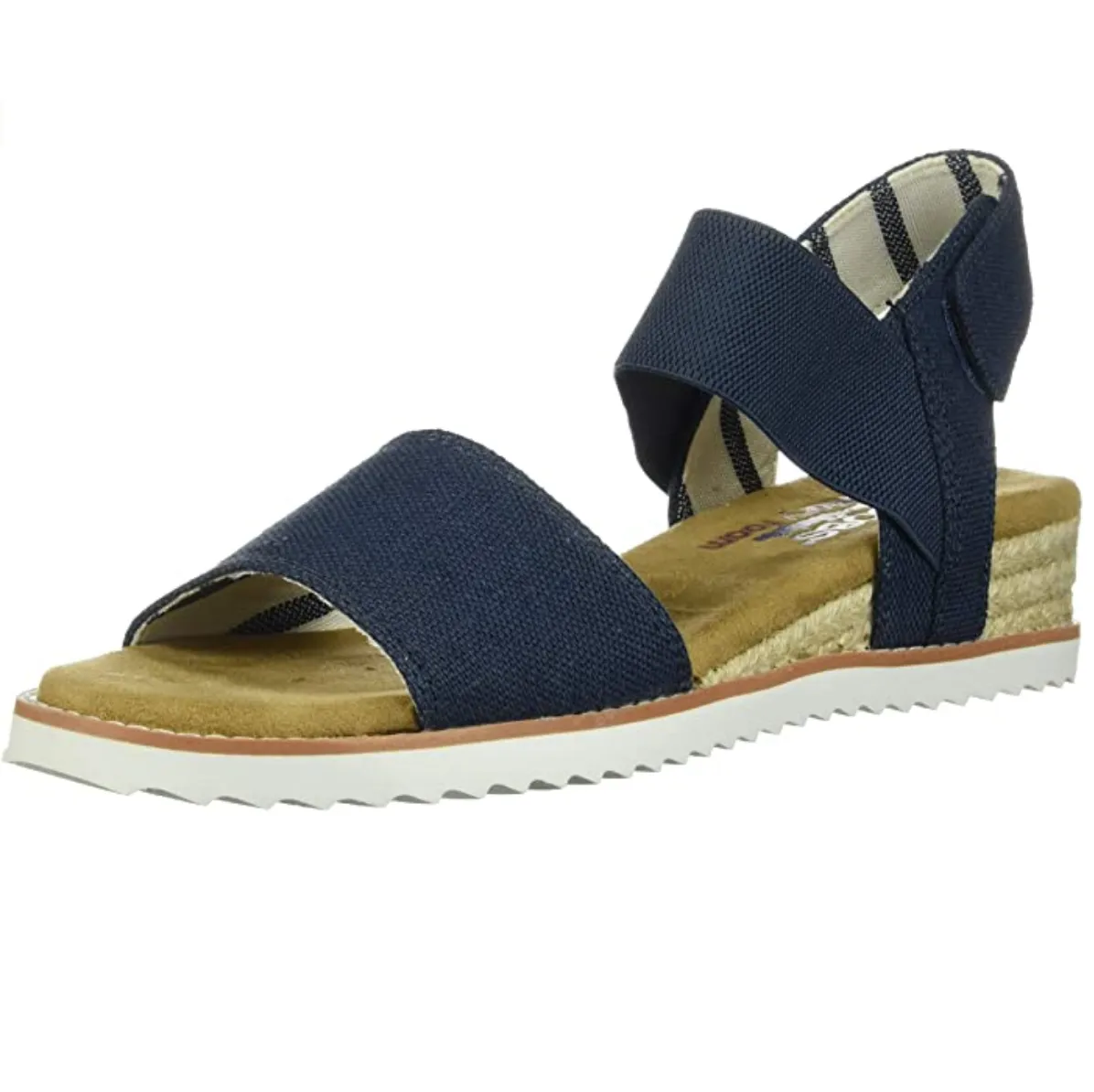 Skechers - Women's Desert Kiss - Navy- Poppy Bloom Sling Back Sandals