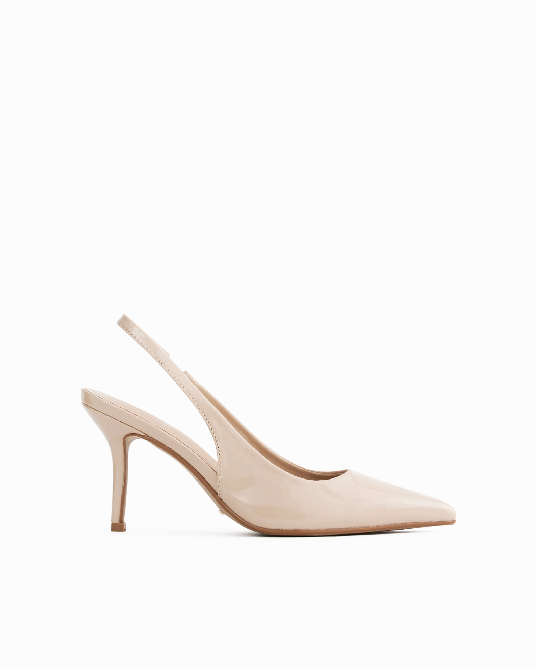 padded insole Street Style BLONDIE - NUDE PATENT