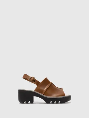 Sling-Back Sandals TUPI495FLY CAMEL