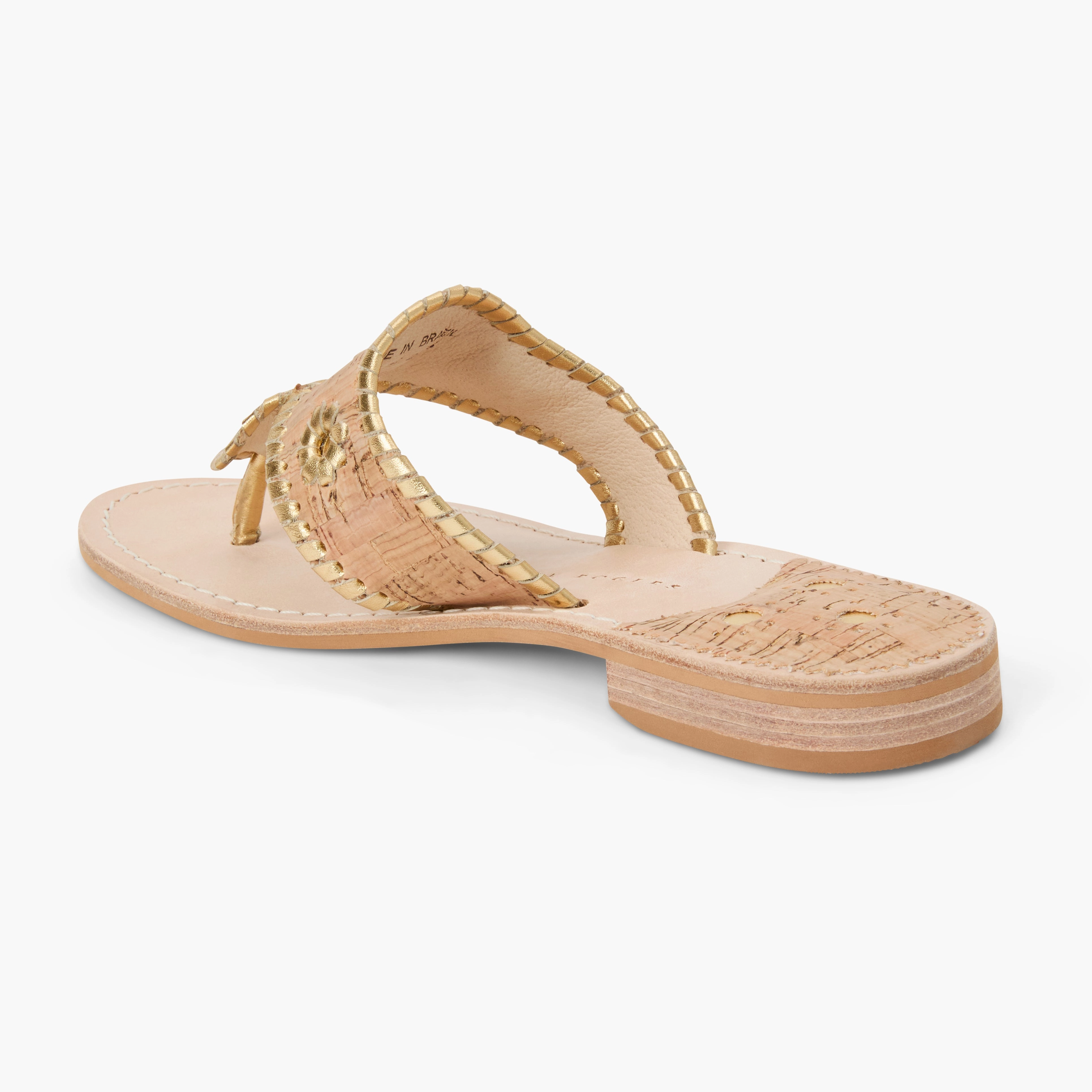 Breathable Flats Sandal Replacements Jacks Wide Width Leather Flat Sandal