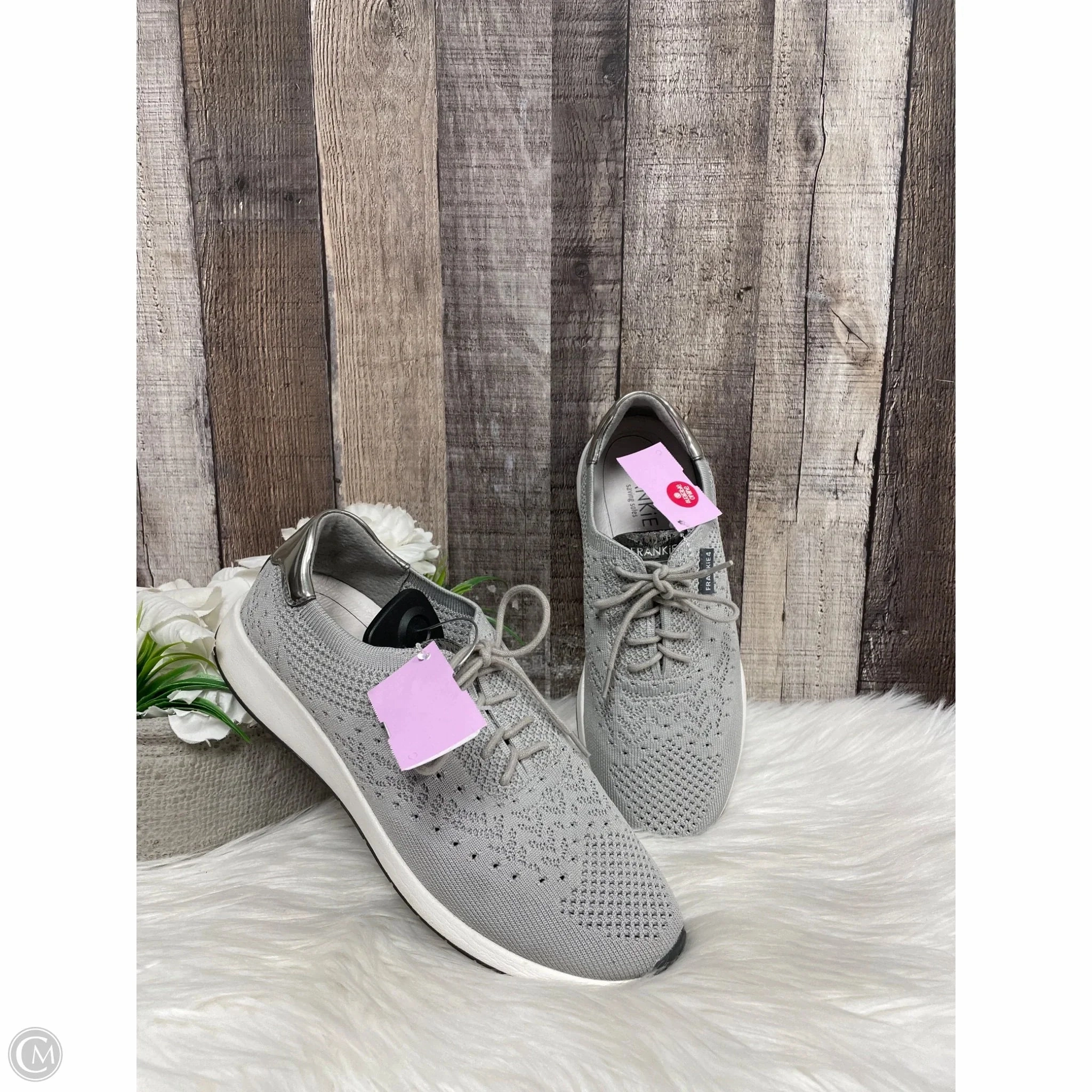 Ready For Action Shoes Sneakers By Cme In Grey, Size: 7