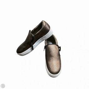 Microfiber Layers Fast Move Shoes Sneakers By Not Rated In Bronze, Size: 8