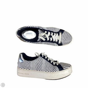 Comfort Fit Design Shoes Sneakers By Michael By Michael Kors In Blue & White, Size: 6.5
