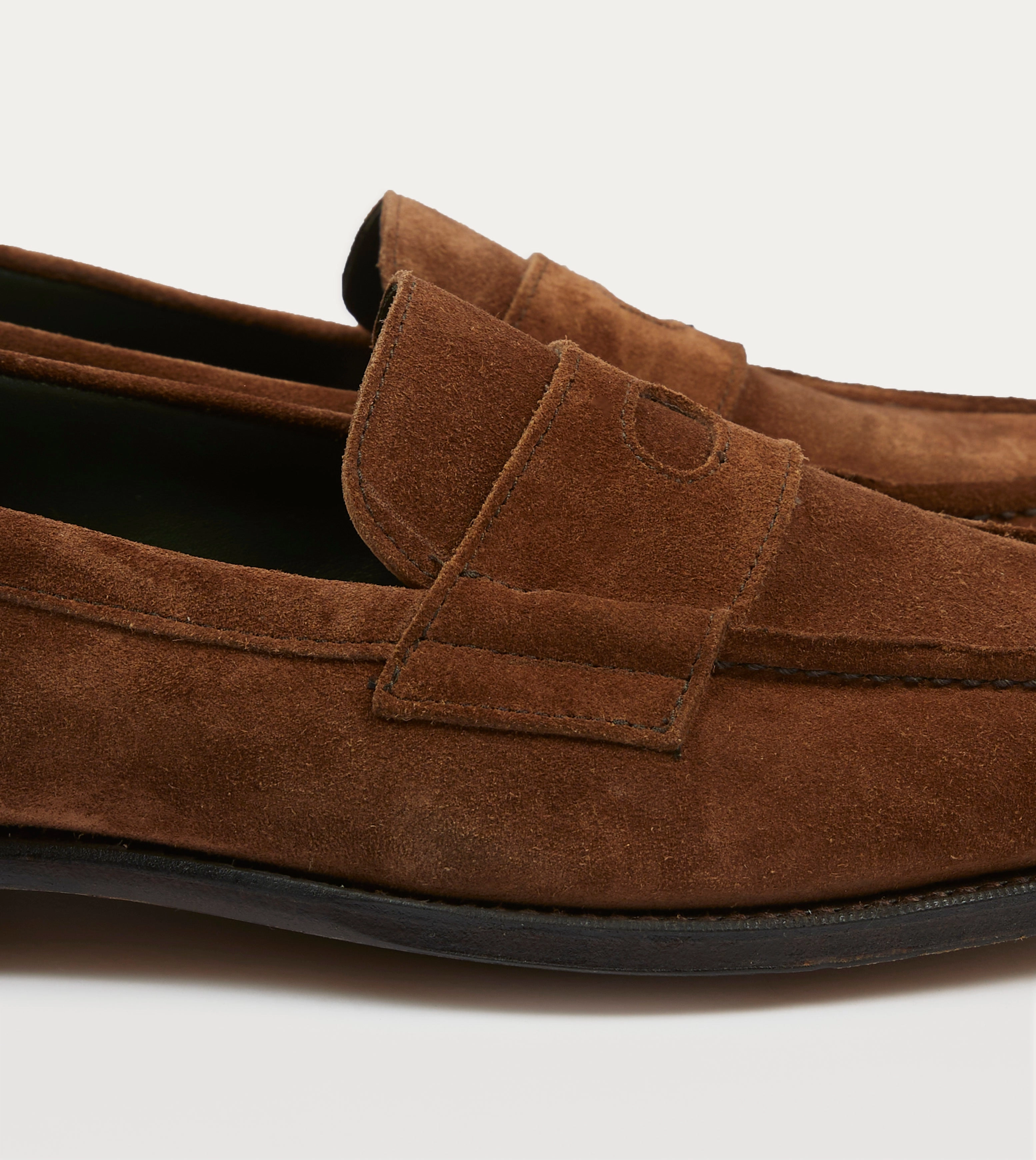 Everyday Slip-Ons Snuff Suede Charles Mk II Goodyear Welted Penny Loafer