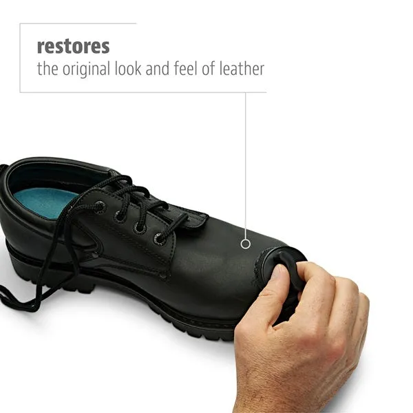.Sof Sole BLACK Shoe Shine Kit Polish with Sponge Applicator and Shine Cloth 43g - F - ( 82329 )