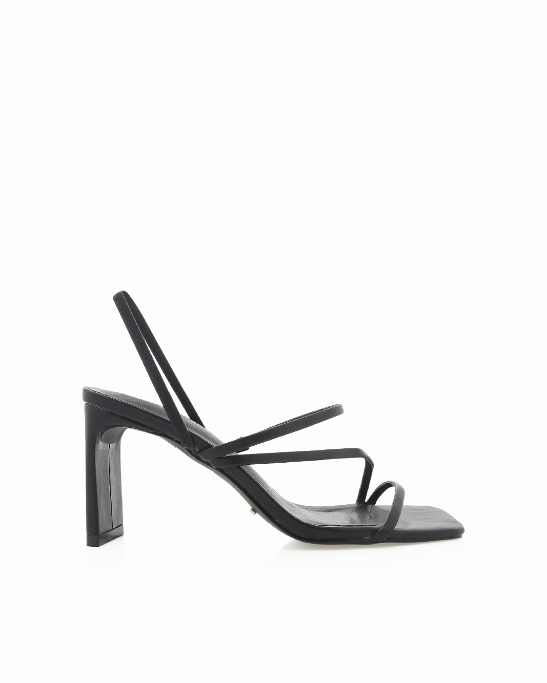 GENNA - BLACK Lace Up