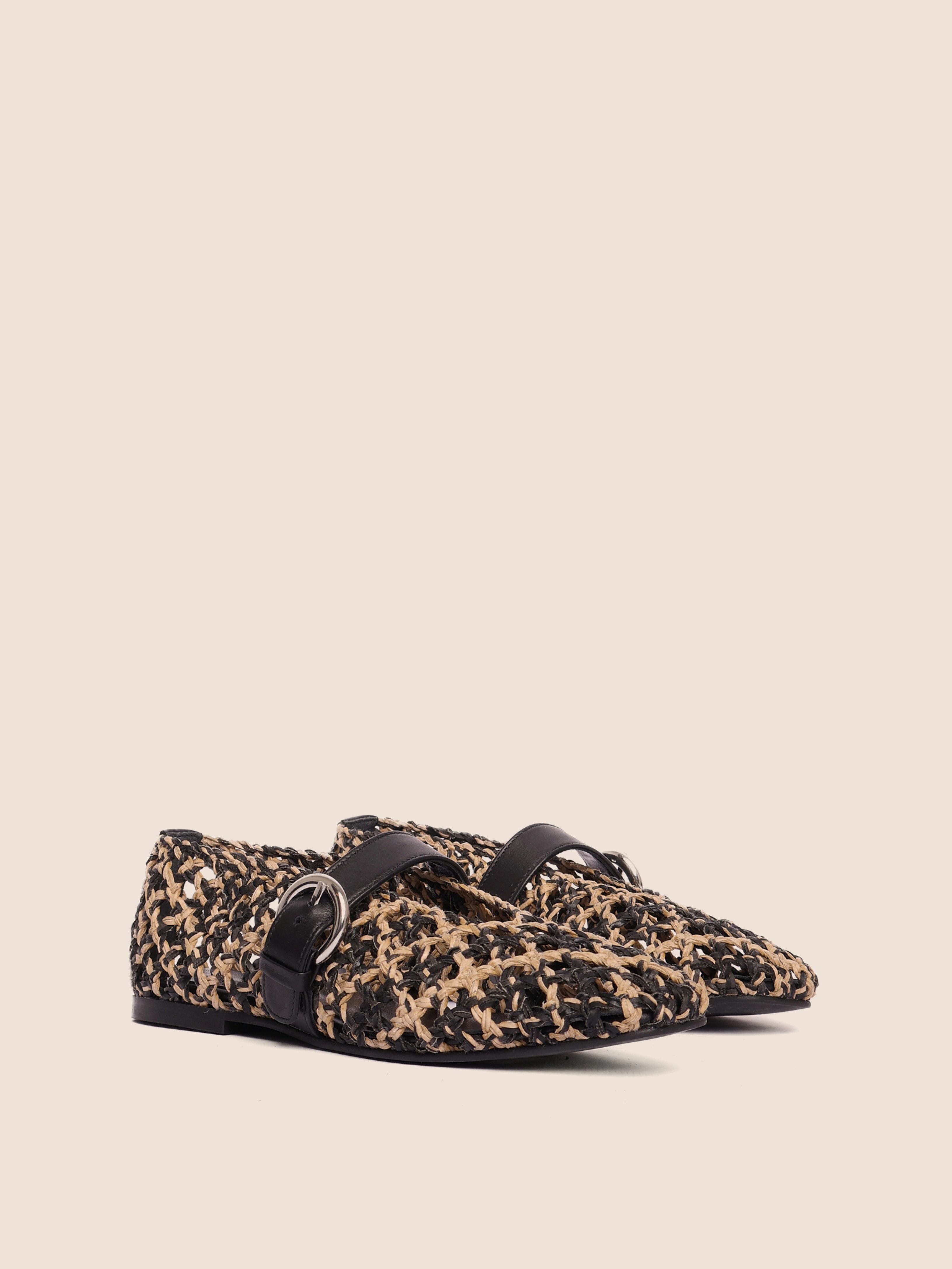 Aveiro Natural Woven Ballerina Shore Line