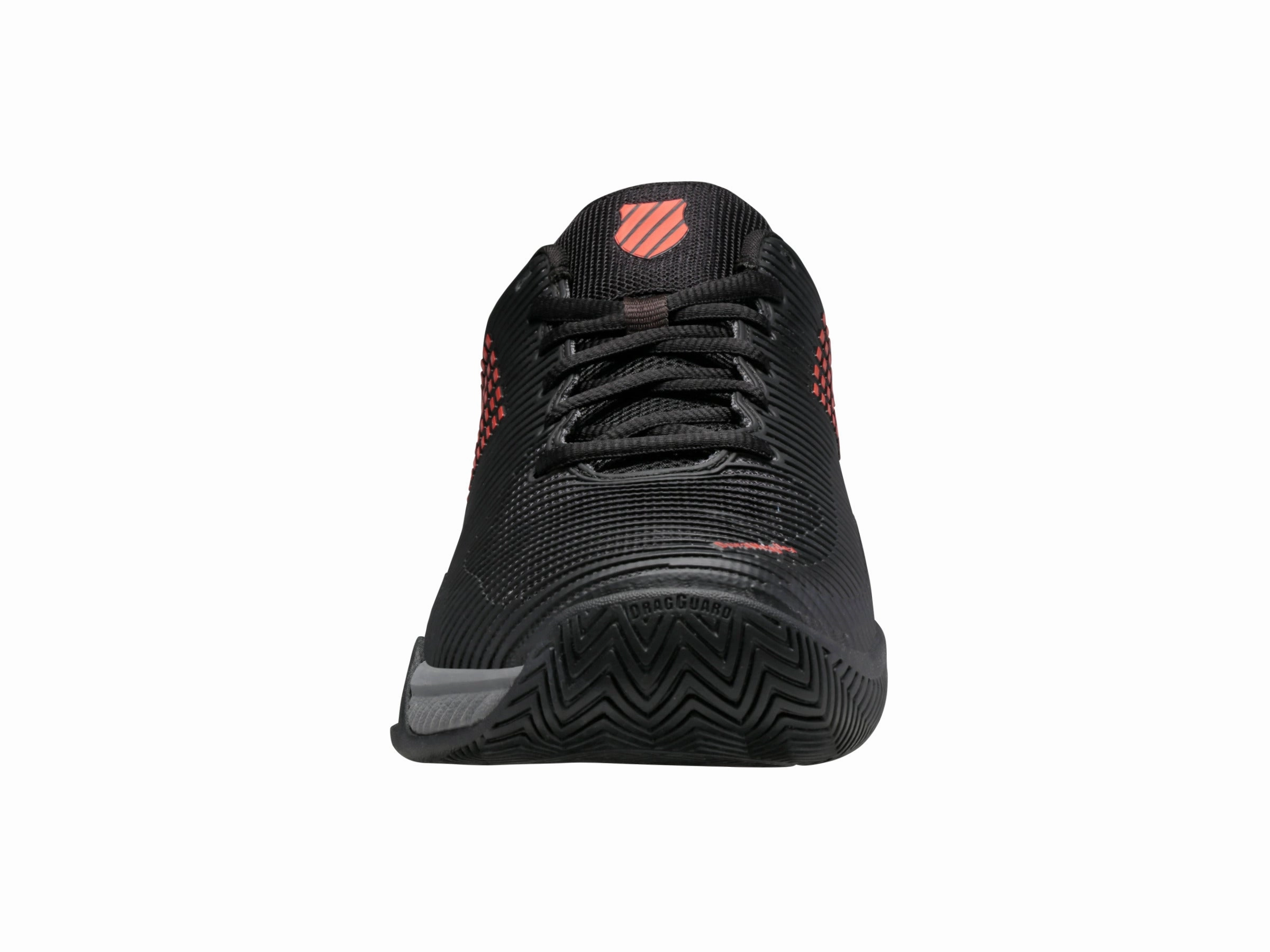 06806-042-W | HYPERCOURT EXPRESS 2-2E | JET BLACK/STEEL GRAY/SPICY ORANGE Crystal Glow