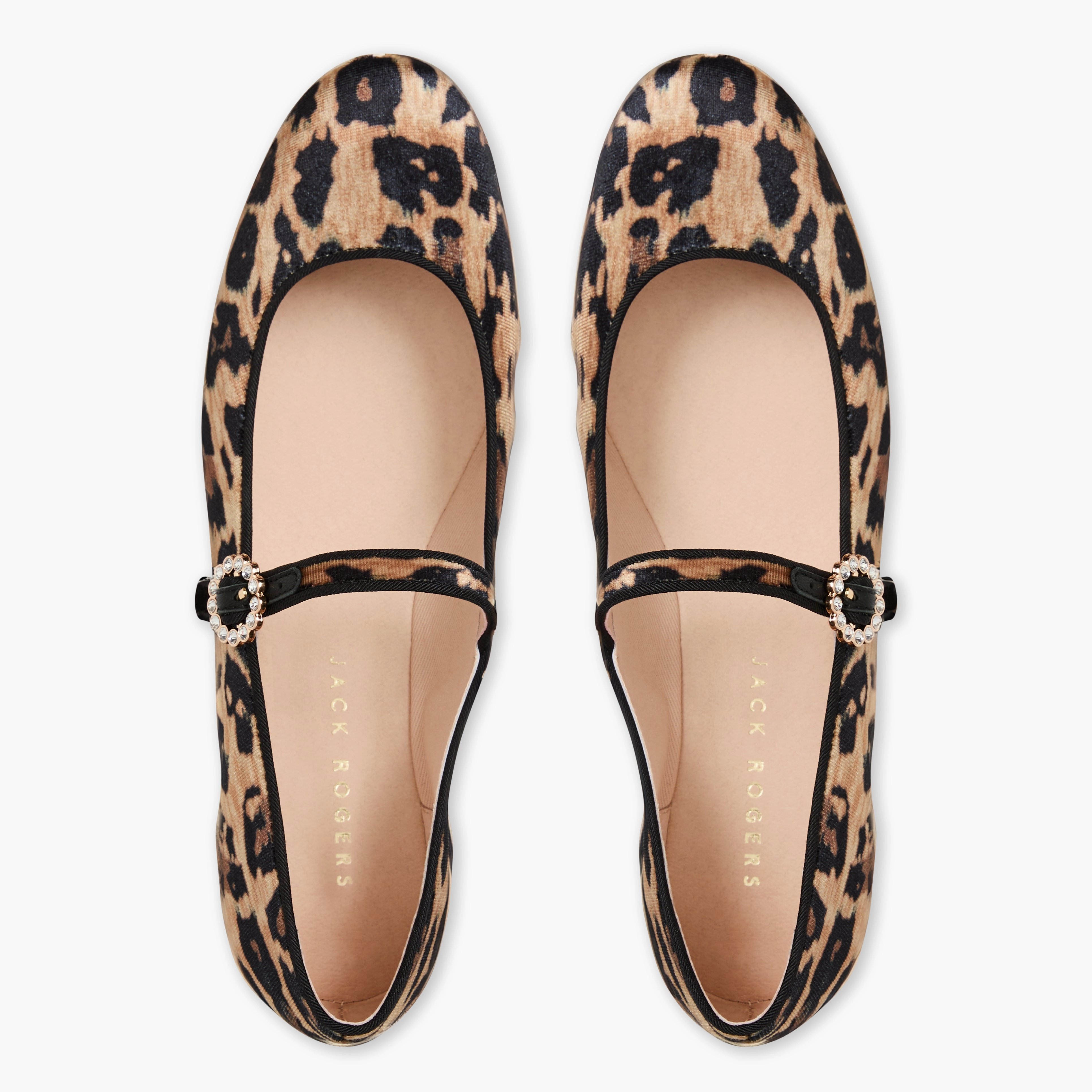 Mizzy Fabric Mary Jane Flat Taste Glow Pollen Walk