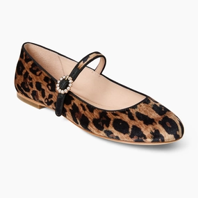 Comfortable Soles Mizzy Fabric Mary Jane Flat