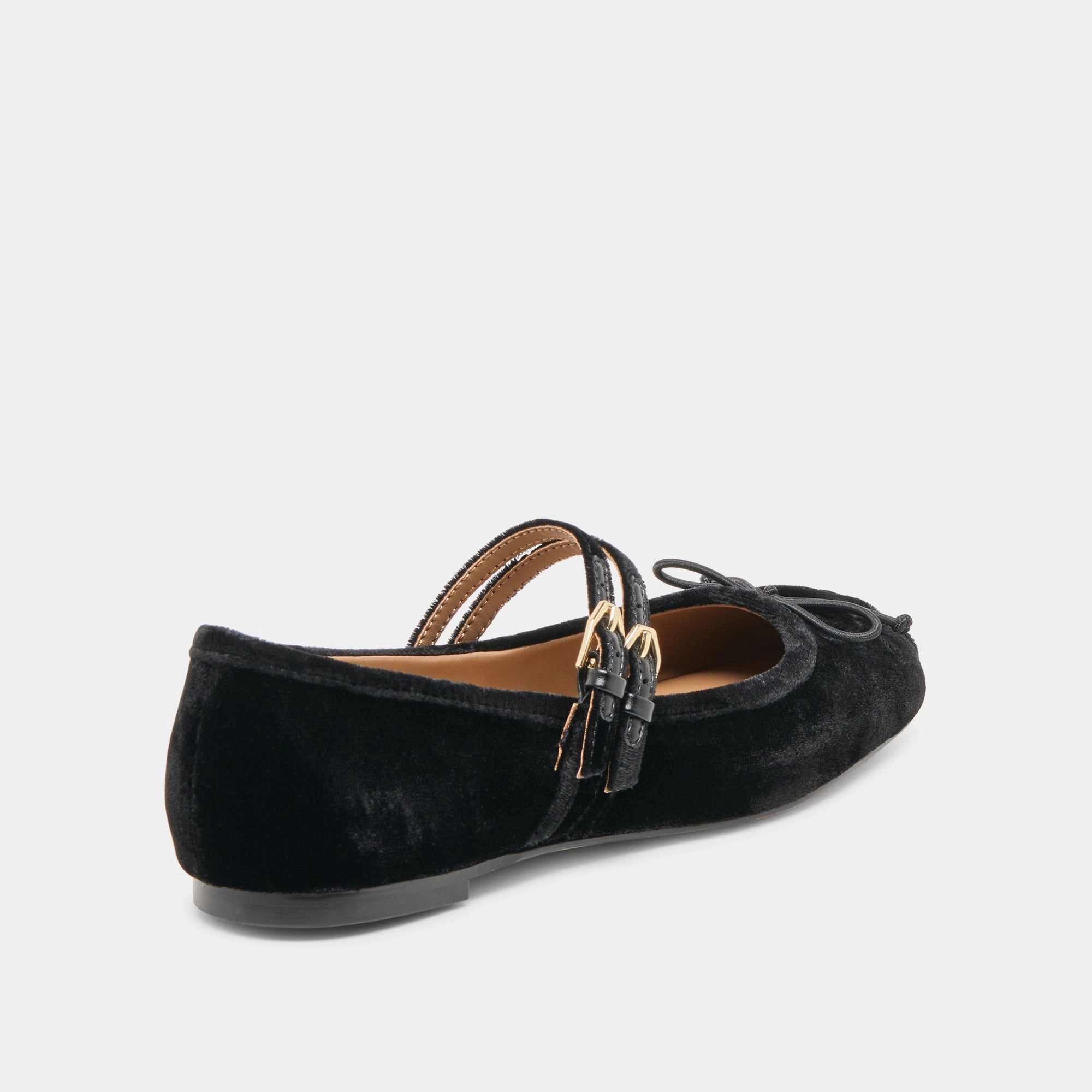 Forest Glow GIBSEN BALLET FLATS NERO VELVET