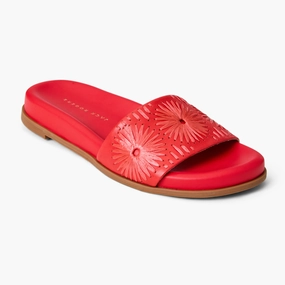 Travel Footwear Cloud Feel Somerset Leather Comfort Slide