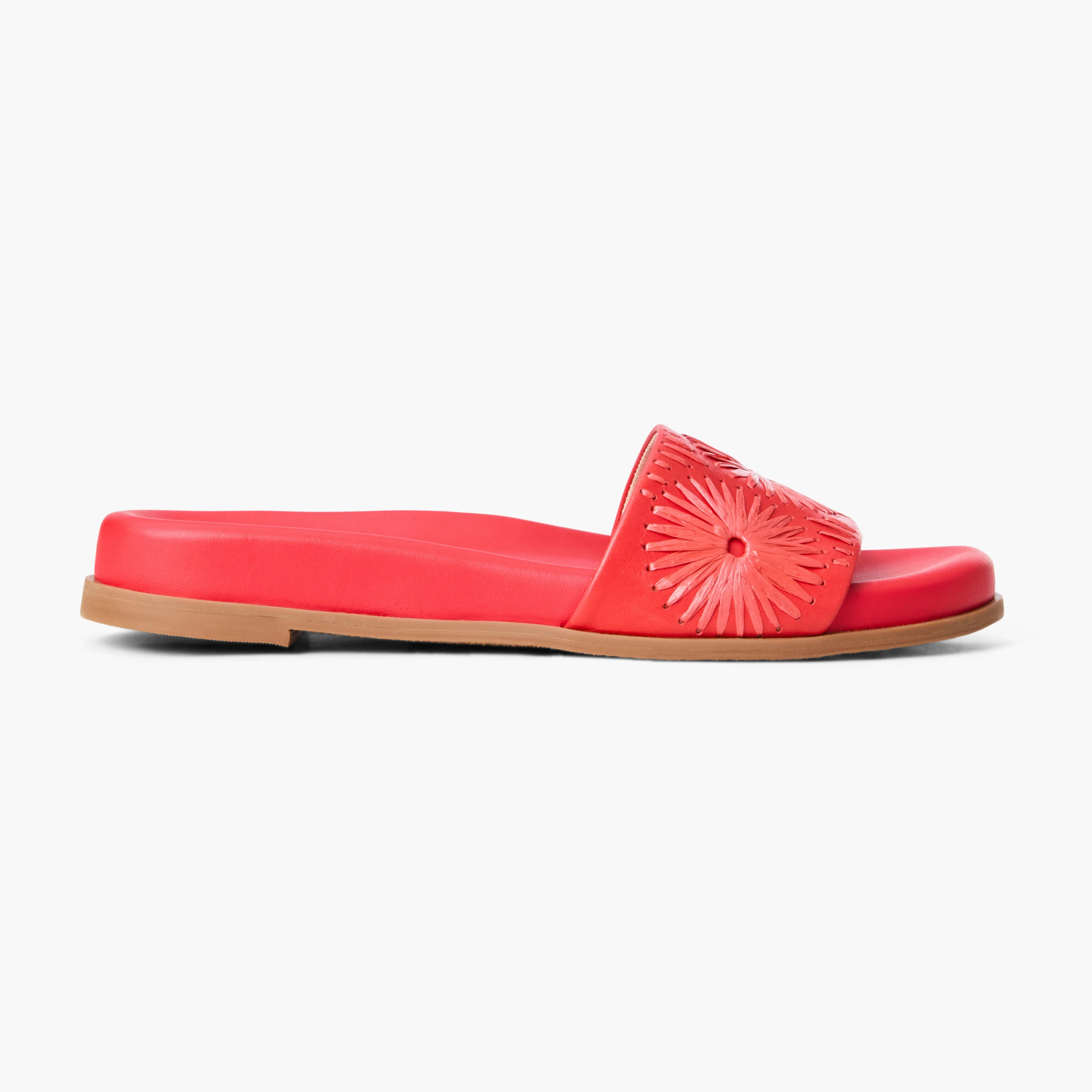 Breathable Design Functional Fit Somerset Leather Comfort Slide