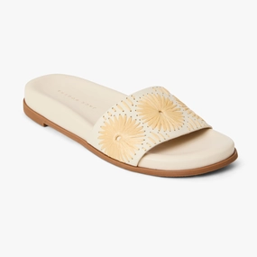 Somerset Leather Comfort Slide Energy return sole Cushioned Footbed