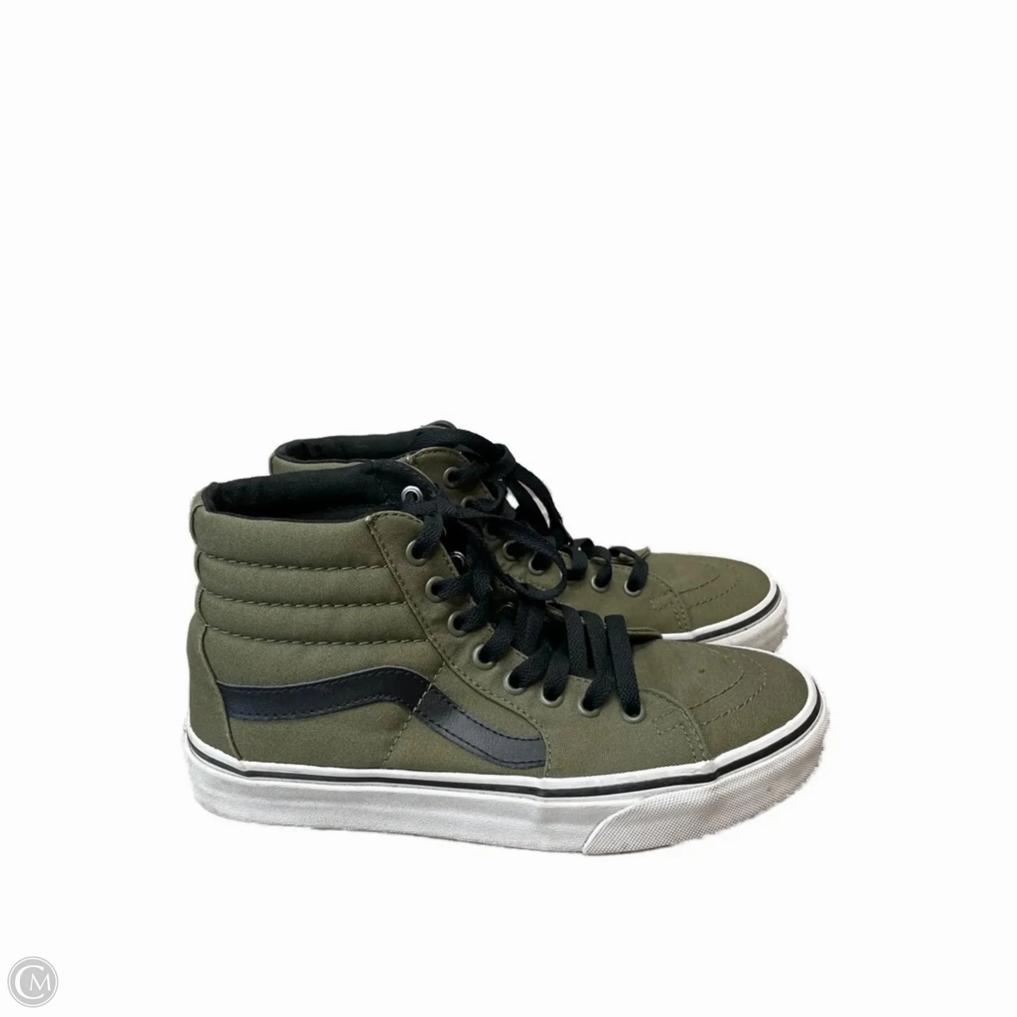 Shoes Sneakers By Vans In Green, Size: 8 Track Fit