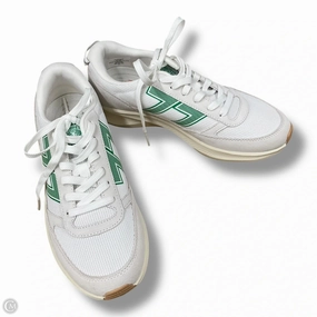 Basic Casual Shoes Sneakers By Cmb In Green & White, Size: 6.5