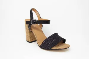 Spot On Cork High Heel Sandals