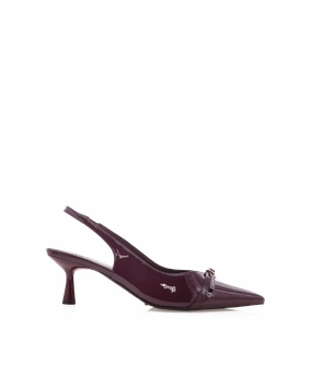 KADENCE - MULBERRY PATENT Leather Material Fashion Star