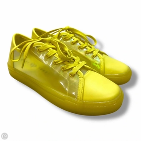 Shoes Sneakers By Katy Perry In Yellow, Size: 6.5 Heat Resistant Outsole