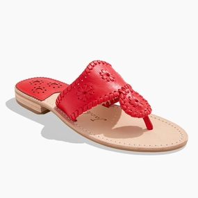 Microfiber Lining Leather Jacks Leather Flat Sandal