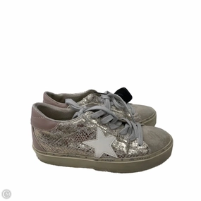 Intense Workout Anti Fatigue Shoes Sneakers By Shu Shop In Grey & Tan, Size: 8