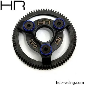 STE876 Steel 76 Tooth 48 Pitch Spur Gear