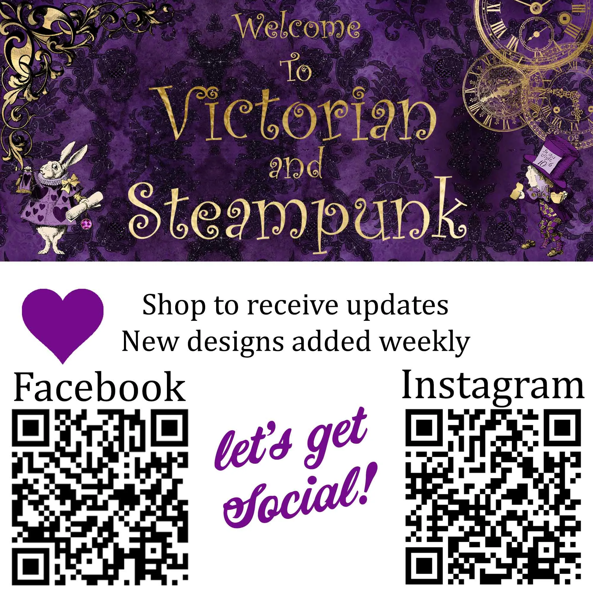 Steampunk Purple Clockwork Boots (JPREG85)