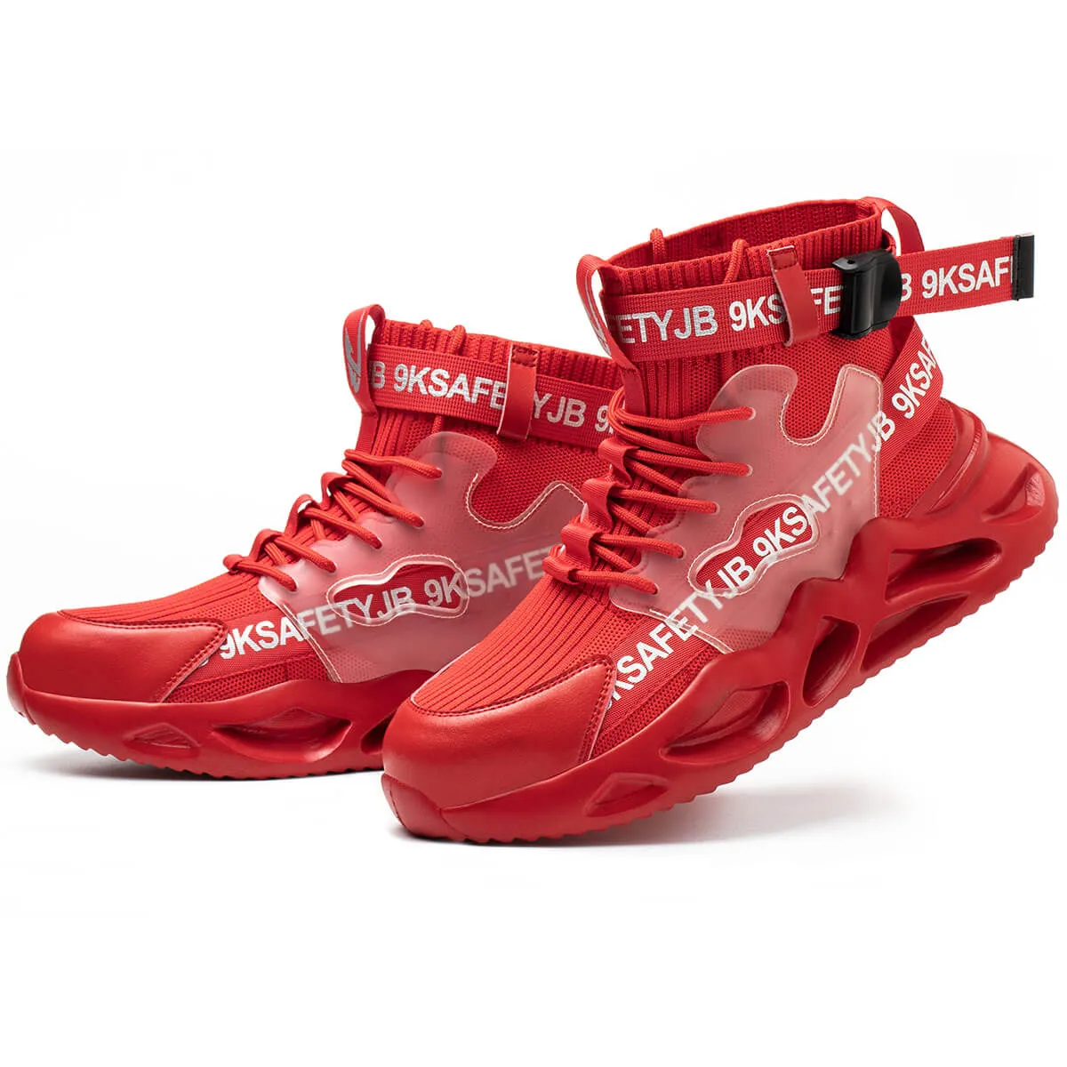 Steel Toe Indestructible Shoes Men Women Lightweight Puncture Safety Work Sneakers for Construction Working Breathable Indestructible